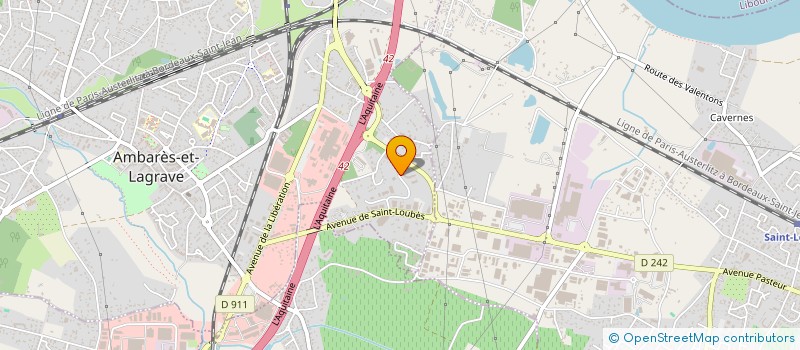 localisation de l'entreprise WASH & CO AMBARES  AMBARES-ET-LAGRAVE