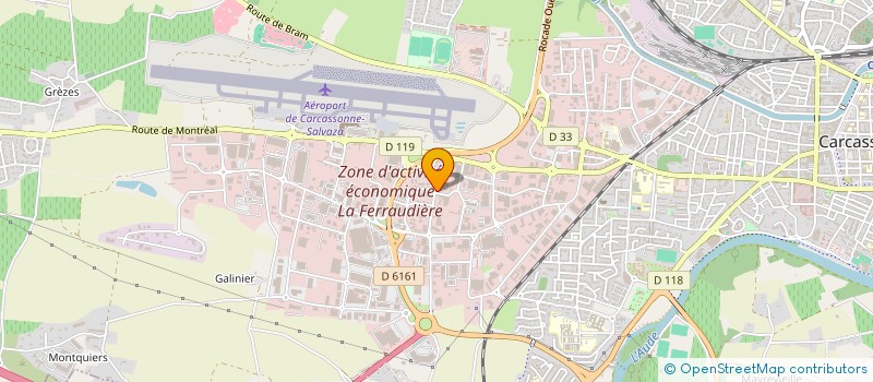 localisation de l'entreprise WASH MONKEY à CARCASSONNE