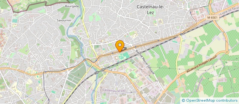 localisation de l'entreprise WASH'N STORE à CASTELNAU-LE-LEZ