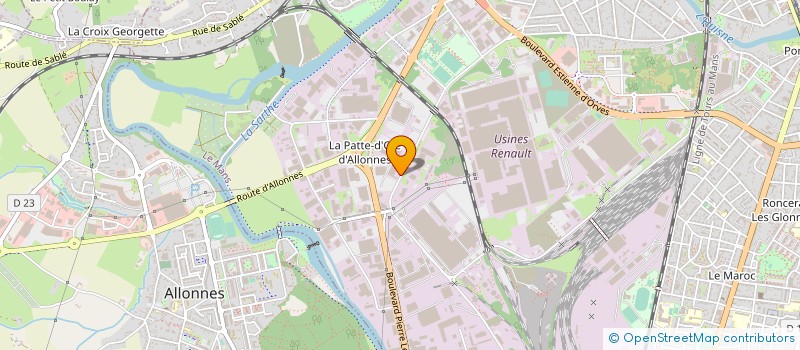 localisation de l'entreprise WASH SERVICE  ARNAGE