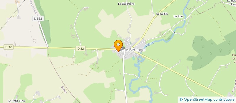 localisation de l'entreprise WASH-UP  ASSE-LE-BERENGER