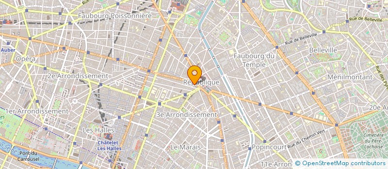 localisation de l'entreprise WASH-WASH à PARIS