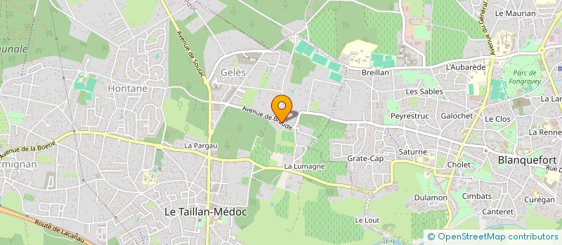 localisation de l'entreprise WASH&WORK  LE TAILLAN-MEDOC