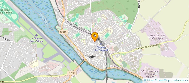 localisation de l'entreprise WASHINGTON TRENTE à ETAPLES