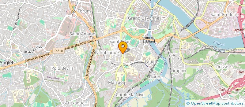 localisation de l'entreprise WASPY  BAYONNE