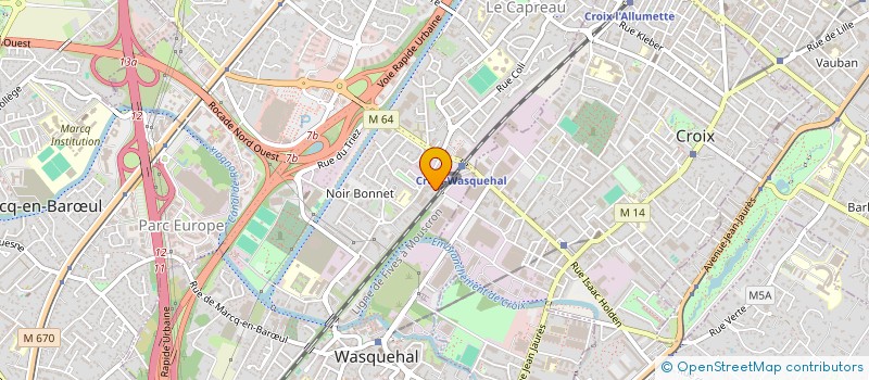 localisation de l'entreprise WASQUEHAL MATERIAUX à WASQUEHAL