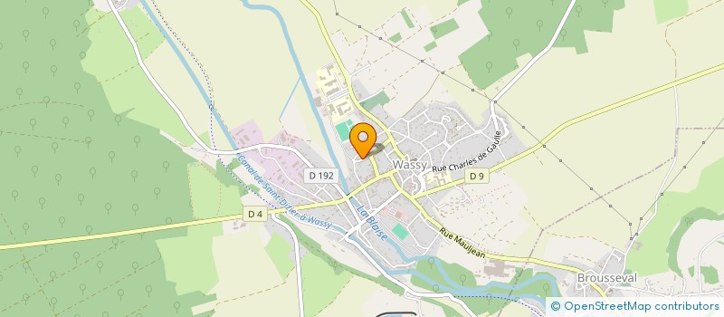 localisation de l'entreprise WASS' BAD à WASSY