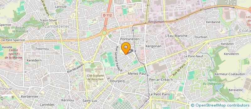 localisation de l'entreprise WASS IMMOBILIER  BREST