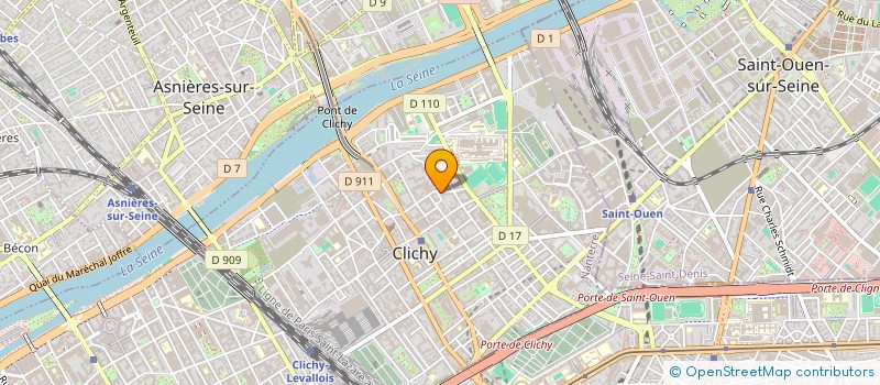 localisation de l'entreprise WASSA à CLICHY