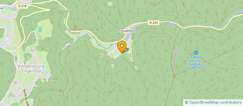 localisation de l'entreprise WASSELONNE  WANGENBOURG-ENGENTHAL