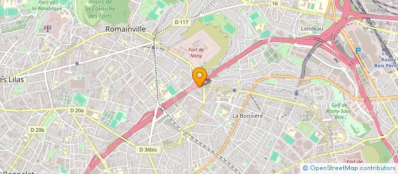 localisation de l'entreprise WASSI CONSULTING à ROMAINVILLE