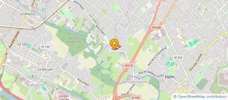 localisation de l'entreprise WASSI-L HOLDING  HEM