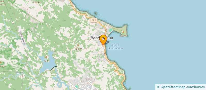 localisation de l'entreprise WASSI SARL à BANDRABOUA