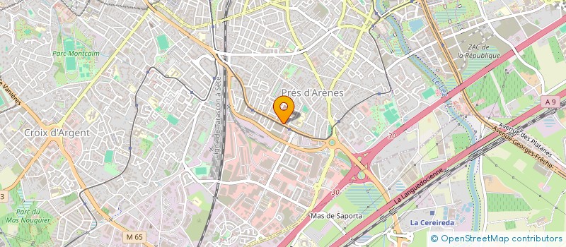 localisation de l'entreprise WASSIL IMMO à MONTPELLIER
