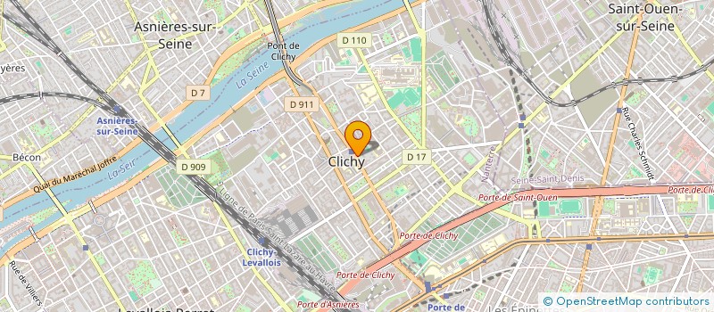 localisation de l'entreprise WASSILA à CLICHY