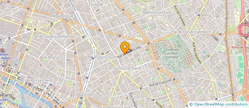 localisation de l'entreprise WASSON PATRIMOINE  PARIS