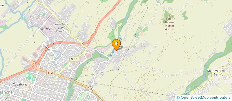 localisation de l'entreprise WASSOS  SAINT-PIERRE