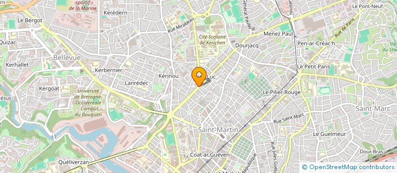 localisation de l'entreprise WASSUP à BREST