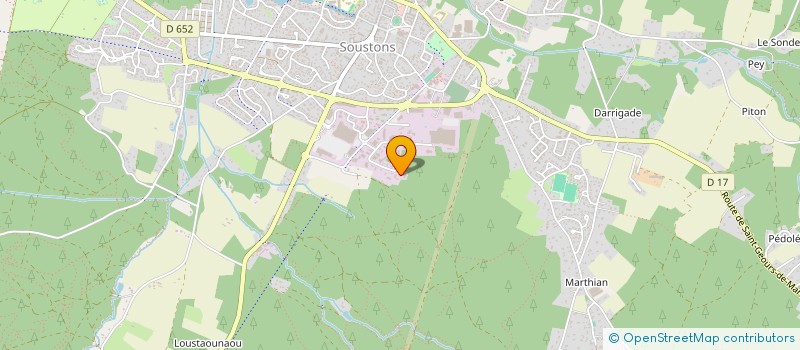 localisation de l'entreprise WASTELESSWAVES à SOUSTONS
