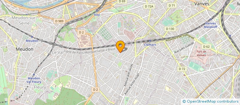 localisation de l'entreprise WASTEPLAN PRODUCTION à CLAMART
