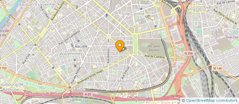 localisation de l'entreprise WASTERIAL à LILLE