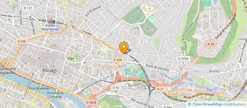 localisation de l'entreprise WAT 76 à ROUEN