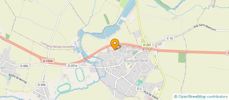 localisation de l'entreprise WATA  ROZAY-EN-BRIE