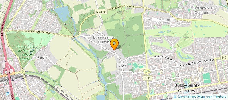 localisation de l'entreprise WATALIX  BUSSY-SAINT-MARTIN