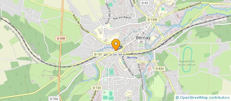 localisation de l'entreprise WATALOK  BERNAY