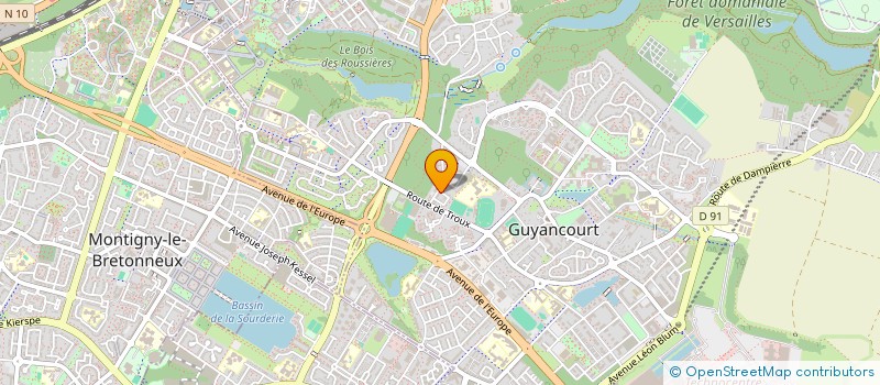 localisation de l'entreprise WATANKA  GUYANCOURT