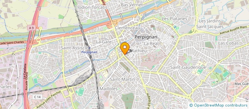 localisation de l'entreprise WATAU  PERPIGNAN