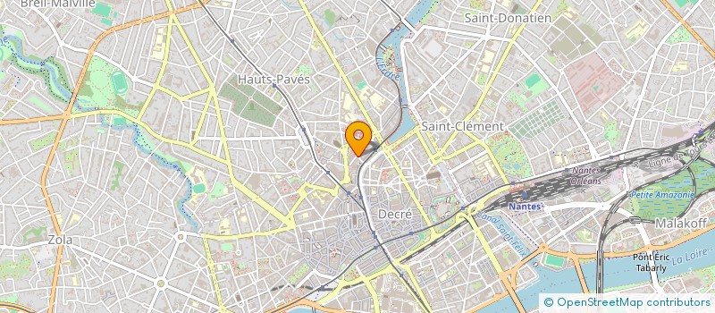 localisation de l'entreprise WATCH IN à NANTES