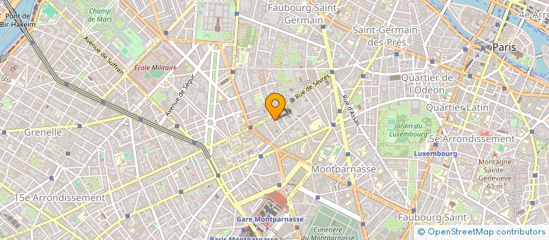 localisation de l'entreprise WATCH ME ENTERTAINMENT  PARIS 6