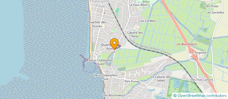 localisation de l'entreprise WATCH YOUR BACK à CHATELAILLON-PLAGE