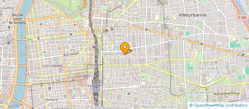 localisation de l'entreprise WATCHA à LYON
