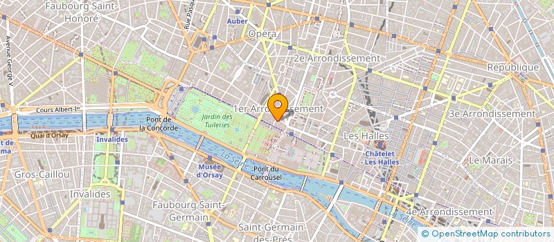 localisation de l'entreprise WATCHES & ACCESSORIES CONCEPT  PARIS