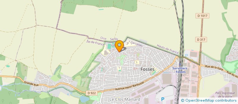 localisation de l'entreprise WATCHES WORLD  FOSSES