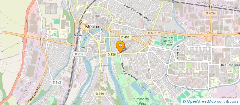 localisation de l'entreprise WATCHTIME PARIS à MEAUX