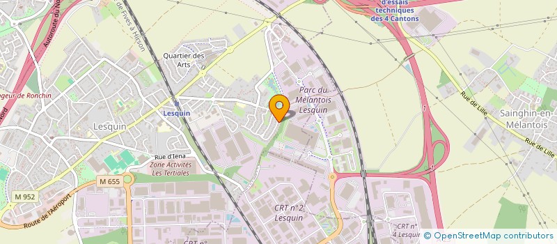 localisation de l'entreprise WATCO SARL à LESQUIN
