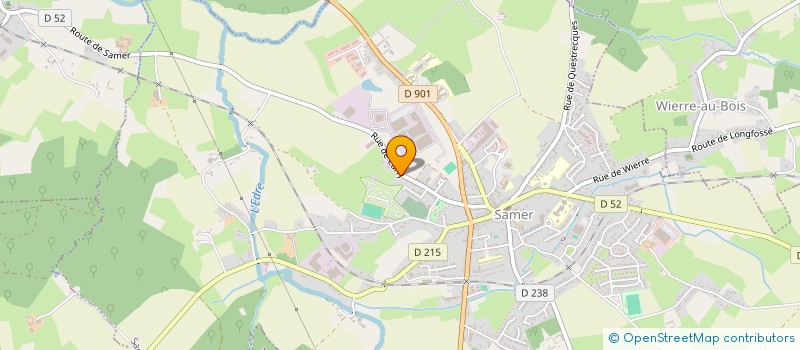 localisation de l'entreprise WATEL LNT  SAMER