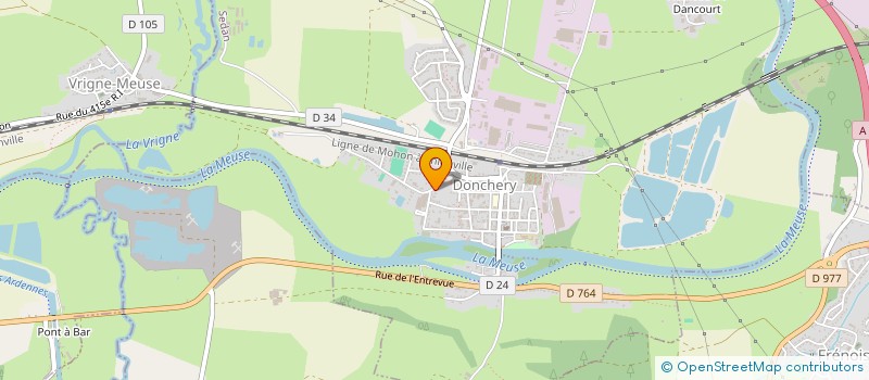 localisation de l'entreprise WATELET DISTRIBUTION à DONCHERY