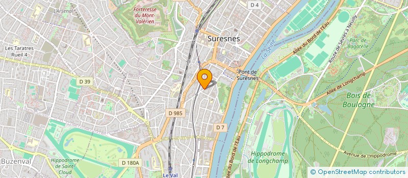 localisation de l'entreprise WATELET FRERES ET COMPAGNIE à SURESNES
