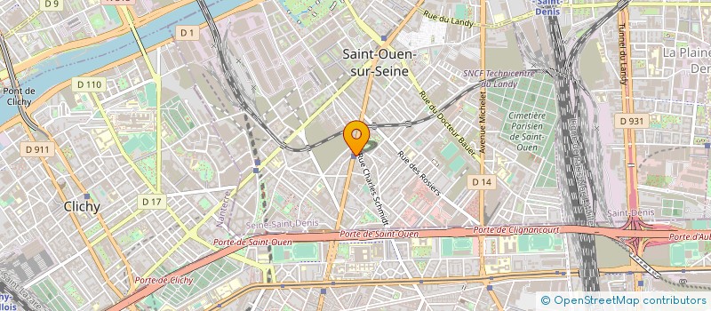 localisation de l'entreprise WATELLE IMMOBILIER 3 à SAINT-OUEN-SUR-SEINE