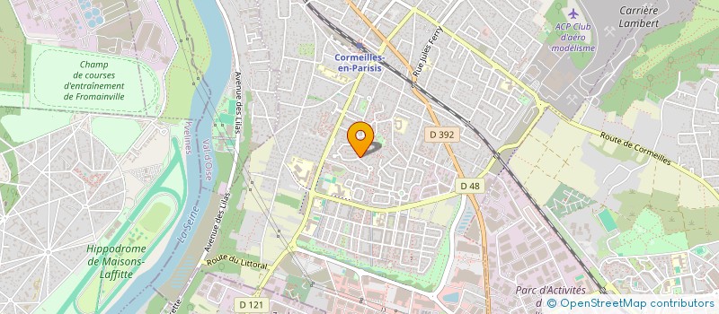 localisation de l'entreprise WATEO à CORMEILLES-EN-PARISIS