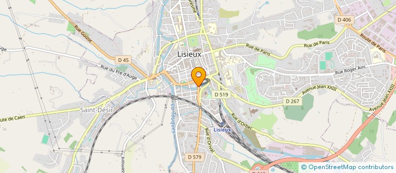 localisation de l'entreprise WATER GYM  LISIEUX