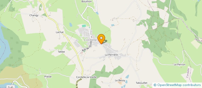 localisation de l'entreprise WATER INNOV à CORDELLE