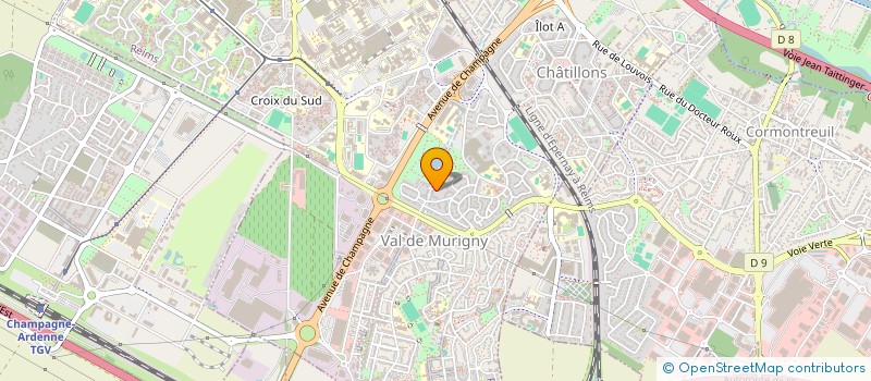 localisation de l'entreprise WATER MONSTER  REIMS