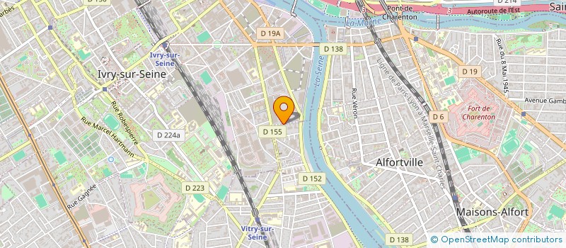 localisation de l'entreprise WATER POLO  VITRY-SUR-SEINE