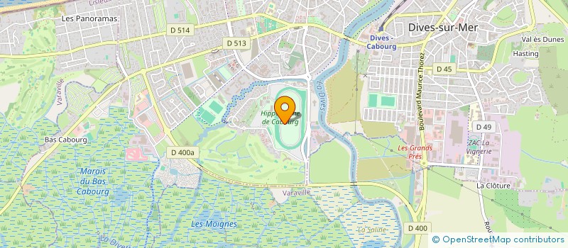 localisation de l'entreprise WATEREEN  CABOURG