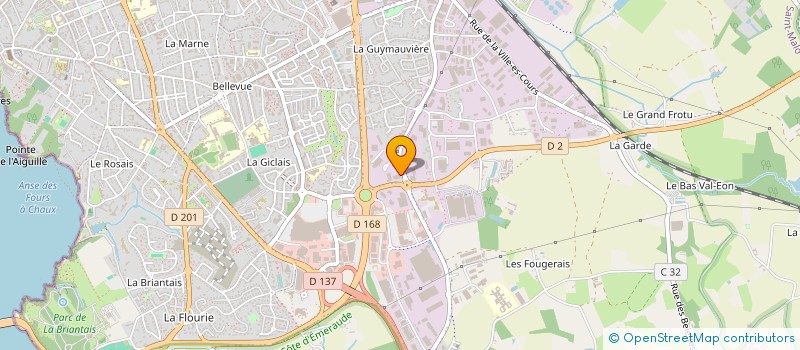 localisation de l'entreprise WATERISWIM  SAINT-MALO